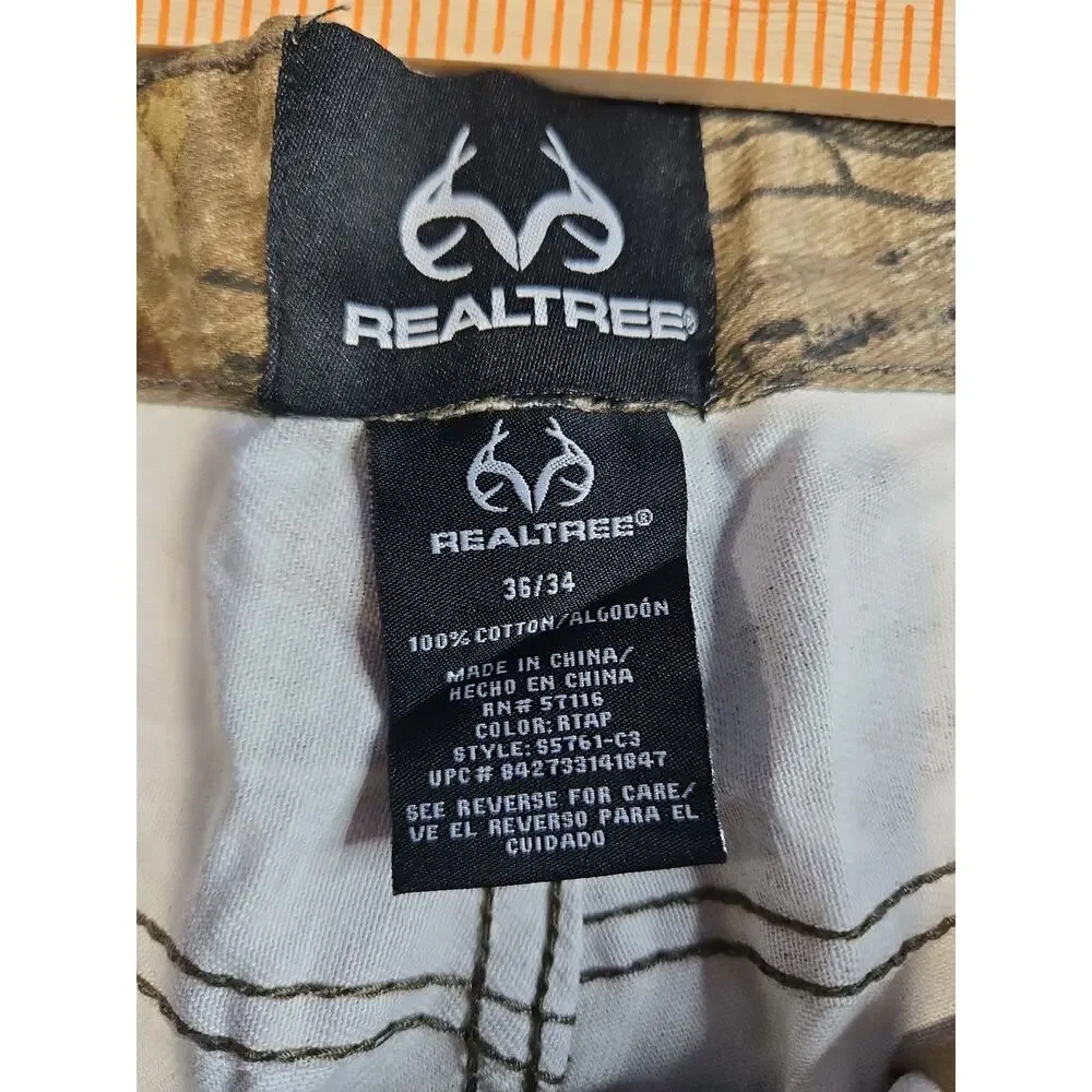 Reel Tree Camo 5 Poxket Jeans 36 X 34